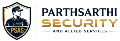 Parthsarthi security and allied services (PSAS) Logo